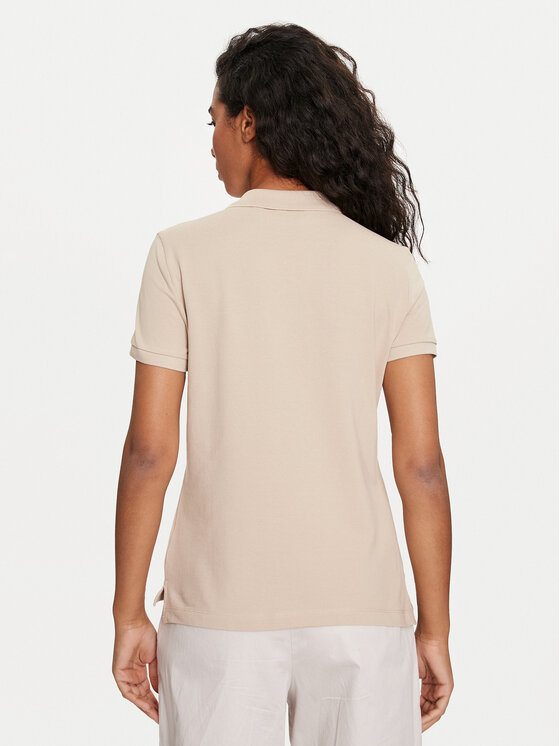 Gant Gant Polo Shield 4200870 Bež Slim Fit