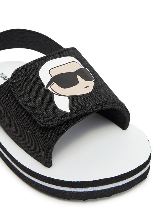 Karl Lagerfeld Kids Sandały Karl Lagerfeld Kids Z30384 M Czarny