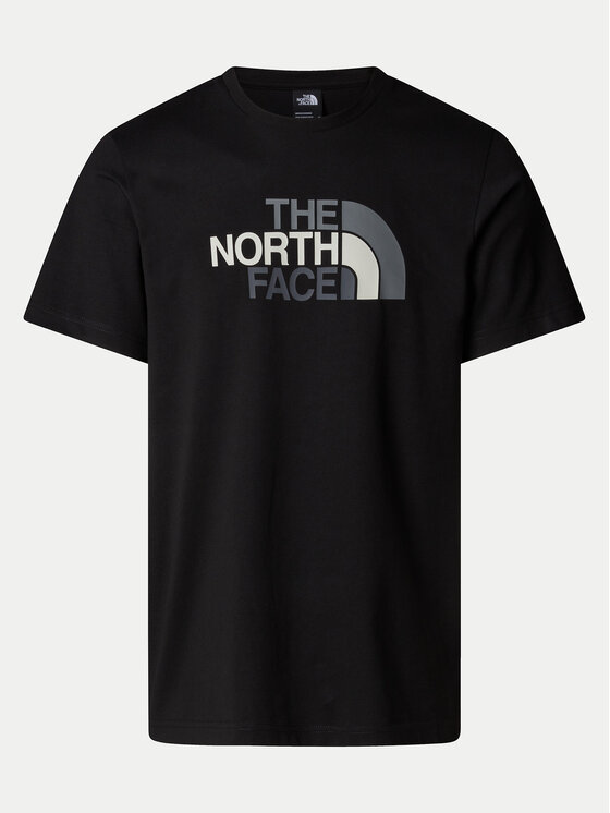 The North Face The North Face T-shirt Easy NF0A8A6C Crna Regular Fit