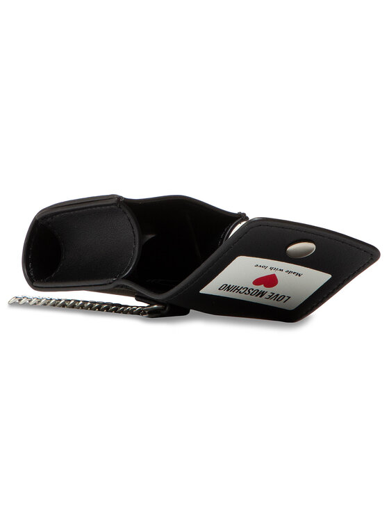 LOVE MOSCHINO Puzdro na slúchadlá LOVE MOSCHINO JC6401PP1CLI0000 Čierna
