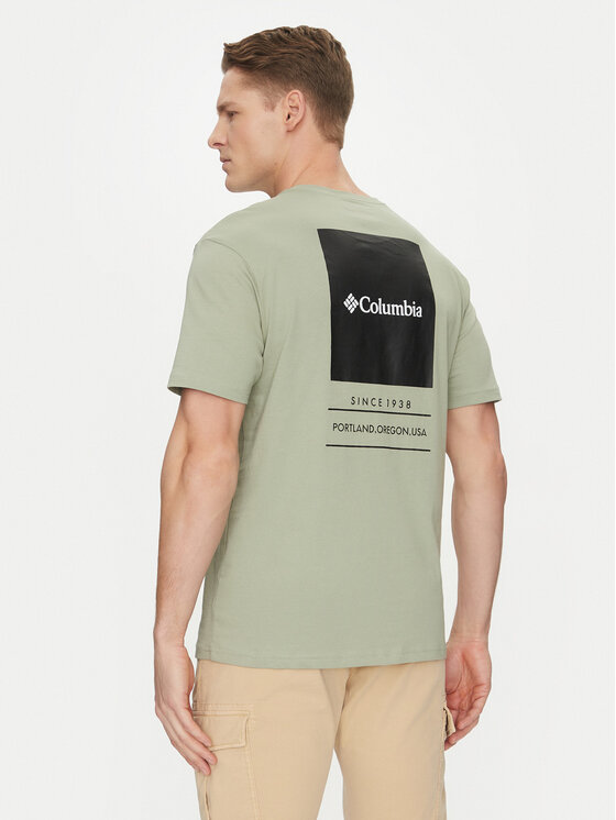 Columbia Columbia T-shirt Barton Springs™ 2058331 Verde Regular Fit