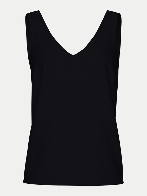 Pieces Pieces Топ Franan 17146424 Чорний Regular Fit