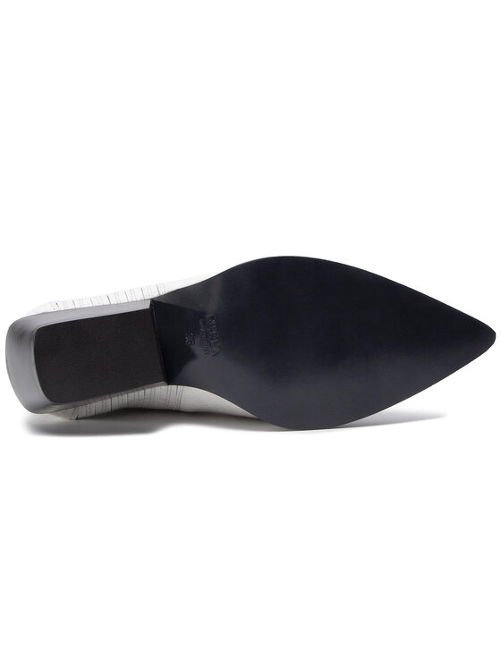Furla Kotníková obuv s elastickým prvkem Furla West YD31FWT-KO0000-01B00-1-007-20-IT Bílá