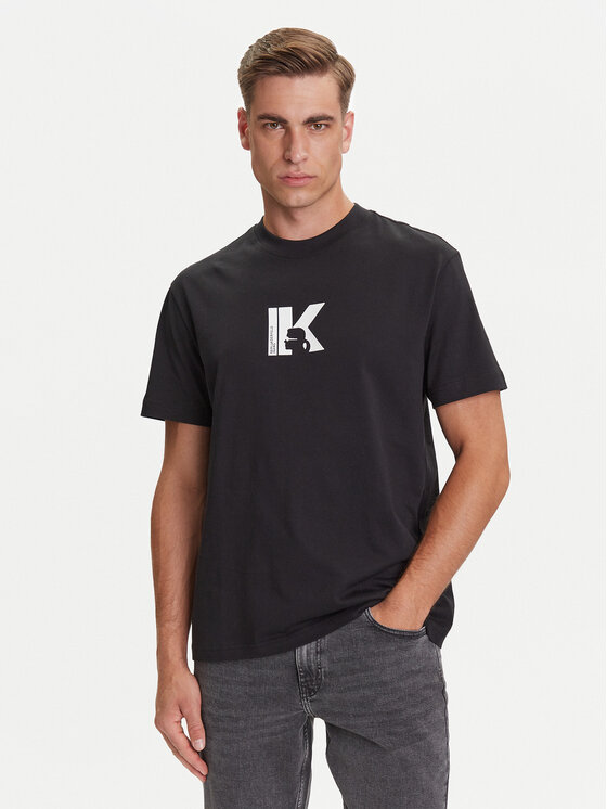 Karl Lagerfeld Jeans Karl Lagerfeld Jeans Camiseta A3M17057 Negro Regular Fit