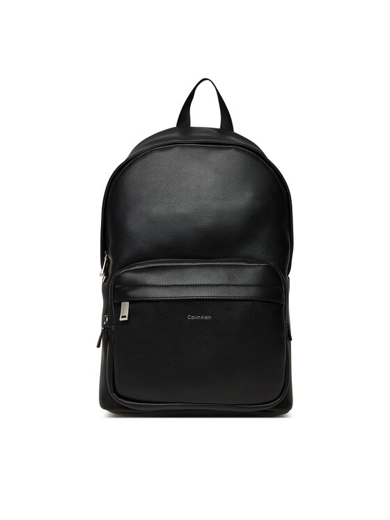 Calvin Klein Σακίδιο Calvin Klein Raised Round Backpack LV04D3155G Μαύρο