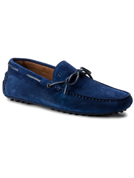 Trussardi Mokasini Trussardi 77A00079 Mornarsko modra
