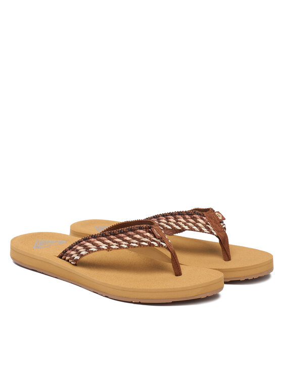 Roxy В'єтнамки Roxy ARJL101113 Коричневий