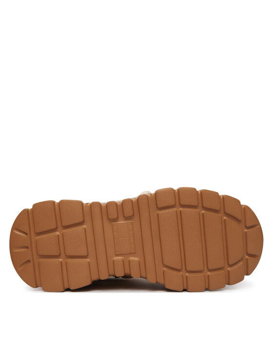 Tommy Jeans Stivali da neve Tommy Jeans Tjw Platform Nylon Snowboot Wl EN0EN03163 Crema