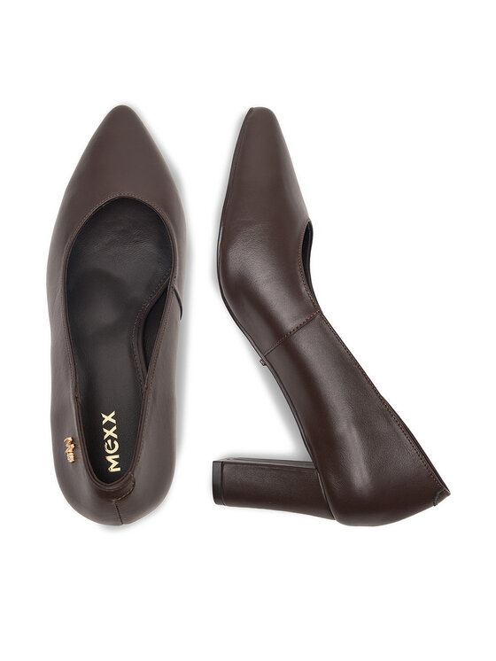 MEXX Lodičky MEXX EO-WS3990-01 Tmavě hnědá