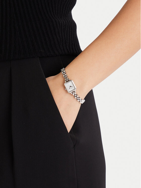 Daniel Wellington Hodinky Daniel Wellington Quadro Mini Arch DW00100844 Strieborná