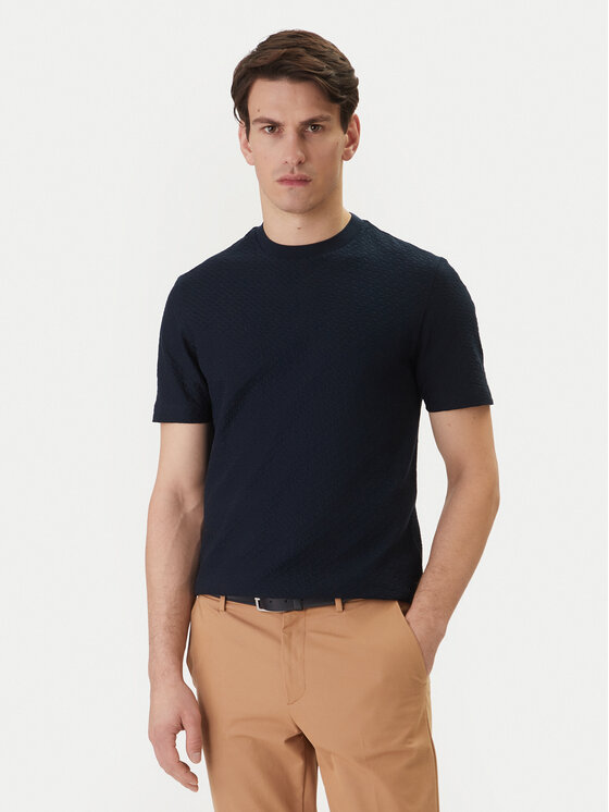 BOSS BOSS Camiseta H-Thompson 228 50557395 Azul marino Regular Fit