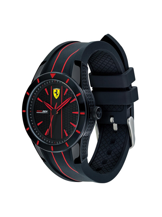 Scuderia Ferrari Ceas Scuderia Ferrari Red Rev 0830479 Negru