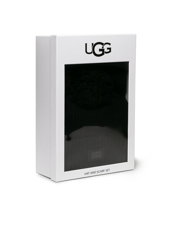 Ugg Set šal + kapa Ugg 21883 Črna