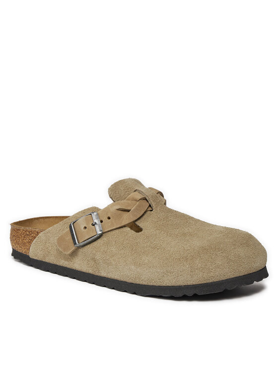 Birkenstock Шльопанці Birkenstock Boston Braided 1026694 Коричневий