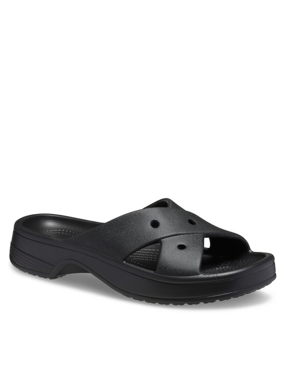 Crocs Шльопанці Crocs Classic Women's Cross Strap 210840 Чорний