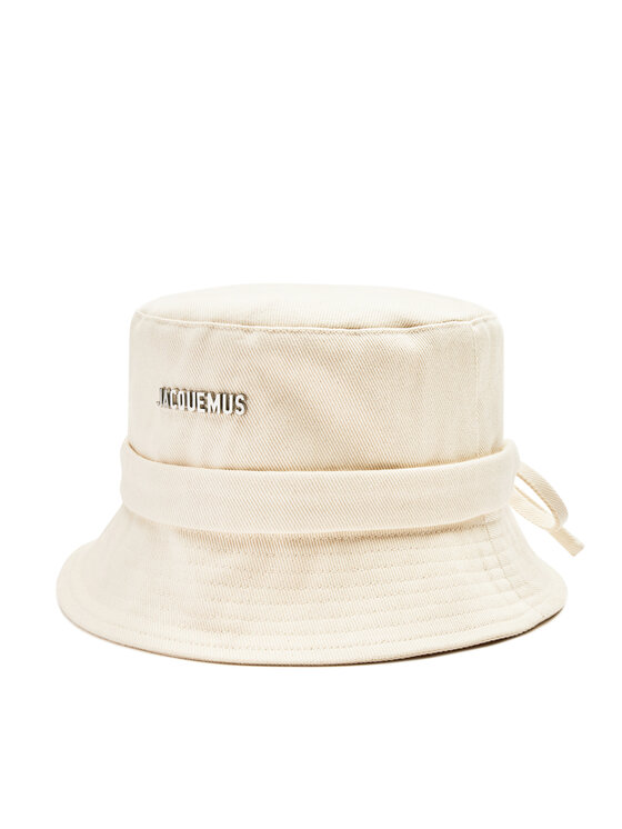 JACQUEMUS Kapelusz JACQUEMUS 223AC001 Écru