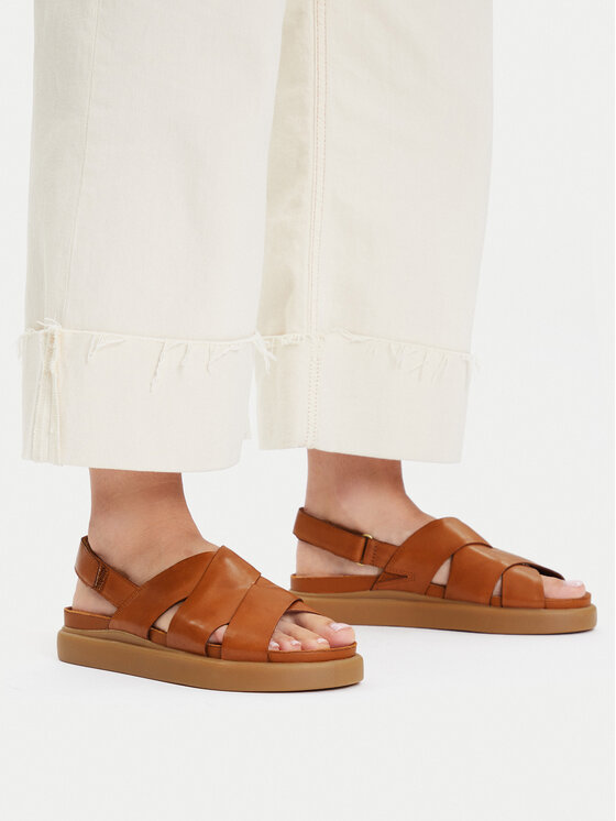 Clarks Босоніжки Clarks Aristella Sun 26181258 Коричневий