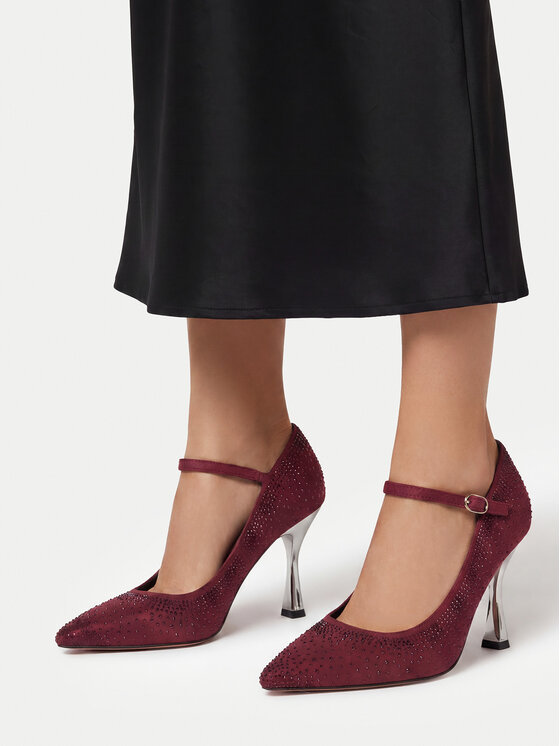 Nine West Туфлі на шпильці Nine West CEO-LP90858-296 Бордовий