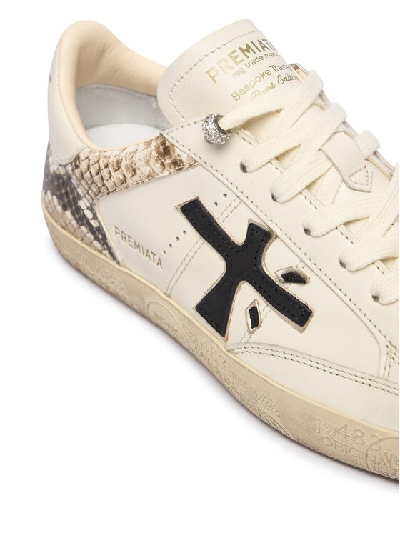 Premiata Sneakersy Premiata Stevend Var 8497 Krémová