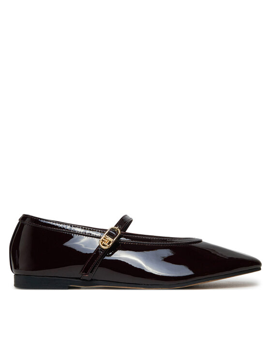 Tommy Hilfiger Balerinke Tommy Hilfiger FW0FW08577 Bordo rdeča
