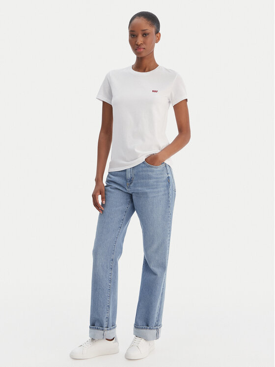 Levi's® Levi's® Póló Perfect Tee 39185-0006 Fehér Regular Fit