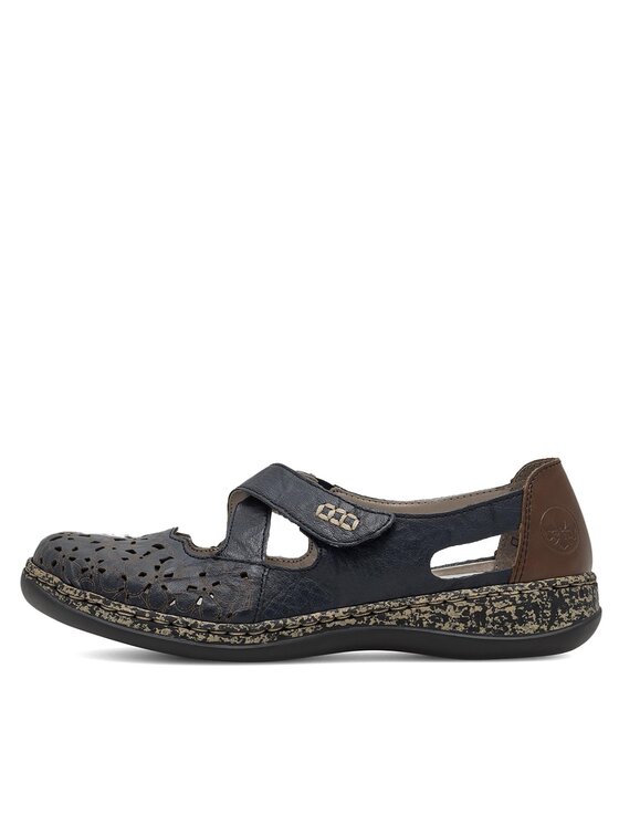 Rieker Zapatos hasta el tobillo Rieker 463H4-14 Azul marino
