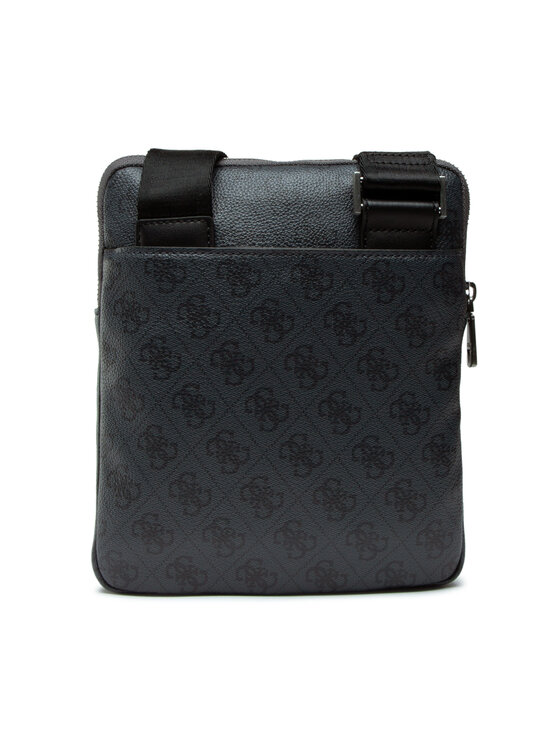 Guess Плоска сумка Guess Vezzola Smart Crossbody Flat HMEVZL P2223 Чорний