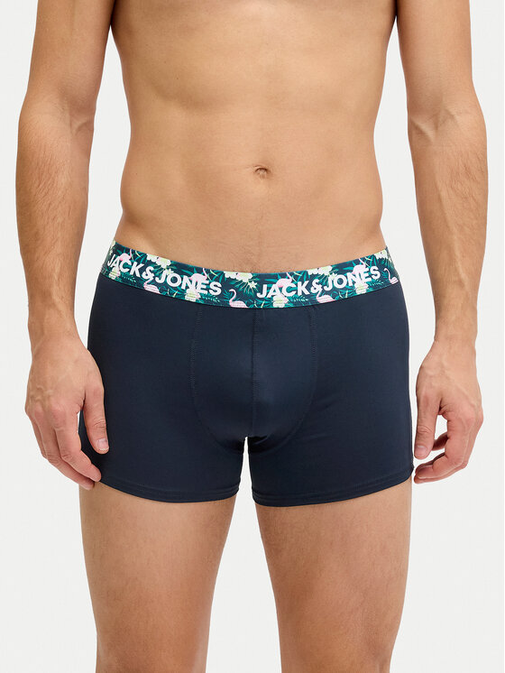 Jack & Jones Jack & Jones Conjunto de calzoncillos boxer Flamingo 12295142 Azul marino