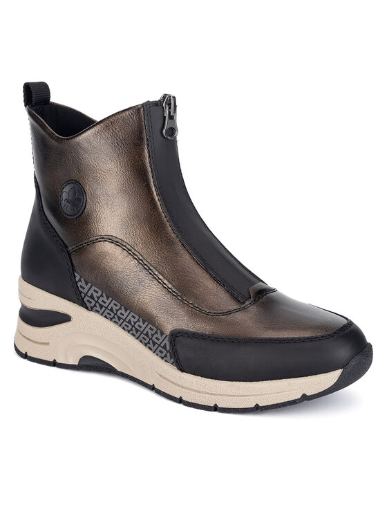Rieker Īsie zābaki Rieker N9381-60 Brūns