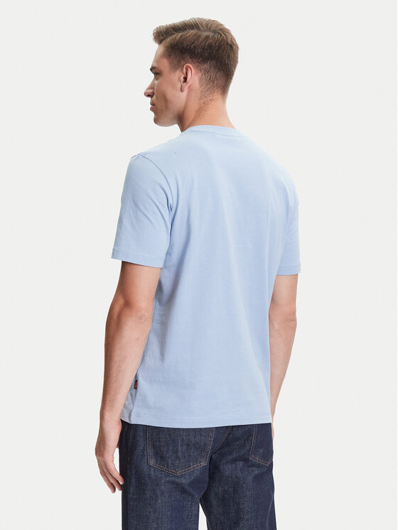 BOSS BOSS Camiseta Te_Container 50546920 Celeste Regular Fit