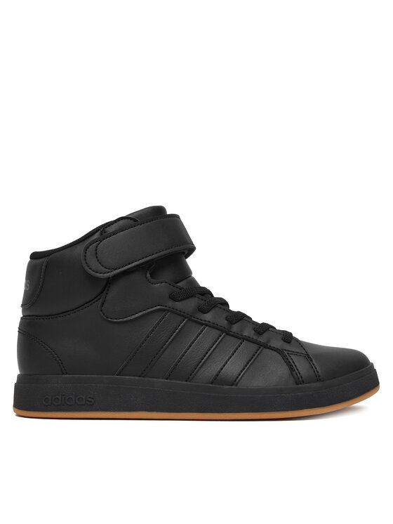 adidas Αθλητικά adidas Grand Court Mid K JR0804 Μαύρο