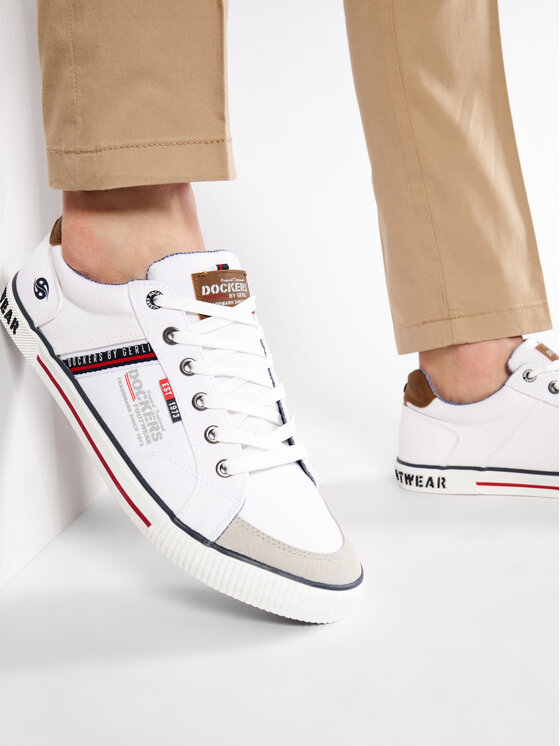Dockers by Gerli Tenisówki Dockers by Gerli 46BX002-710500 Biały