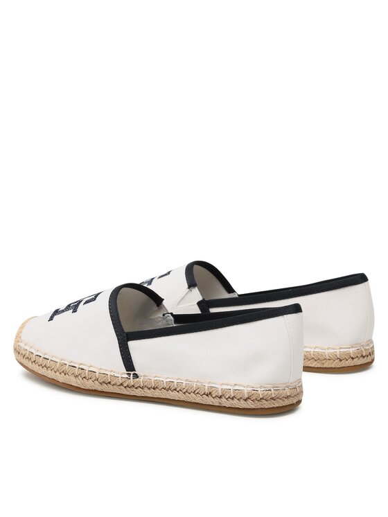 Tommy Hilfiger Εσπαντρίγιες Tommy Hilfiger Th Embroiderred Espadrille FW0FW07101 Εκρού