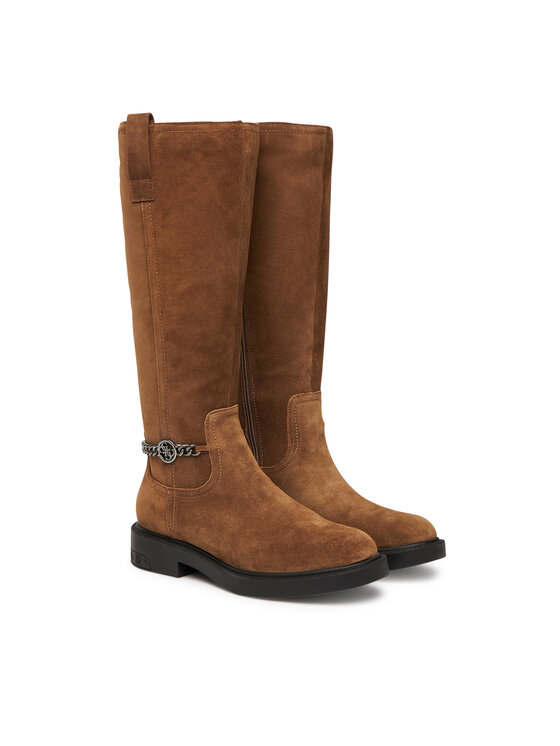 Guess Чоботи Guess FLFYN2 LEA11 Коричневий