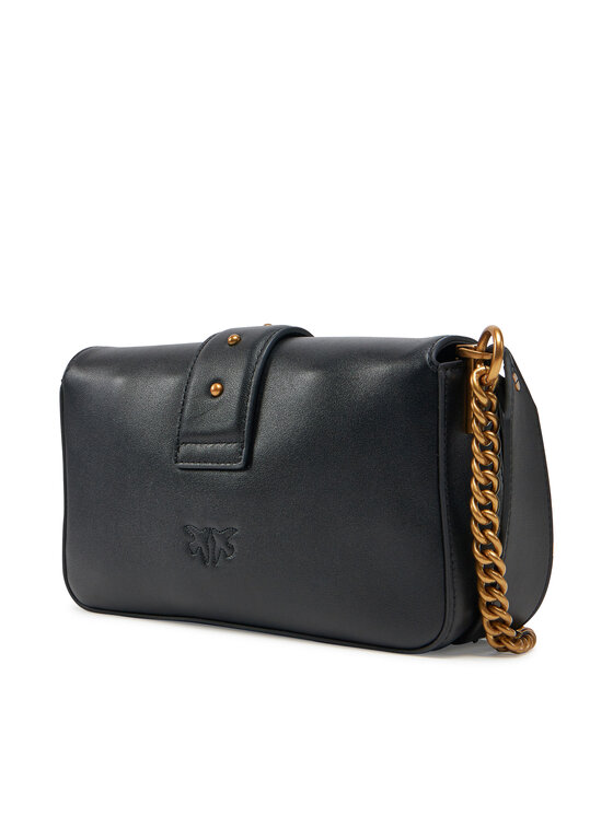 PINKO Geantă PINKO Love One Mini Slouchy Fl PE 25 PLTT 104340 A0QO Negru
