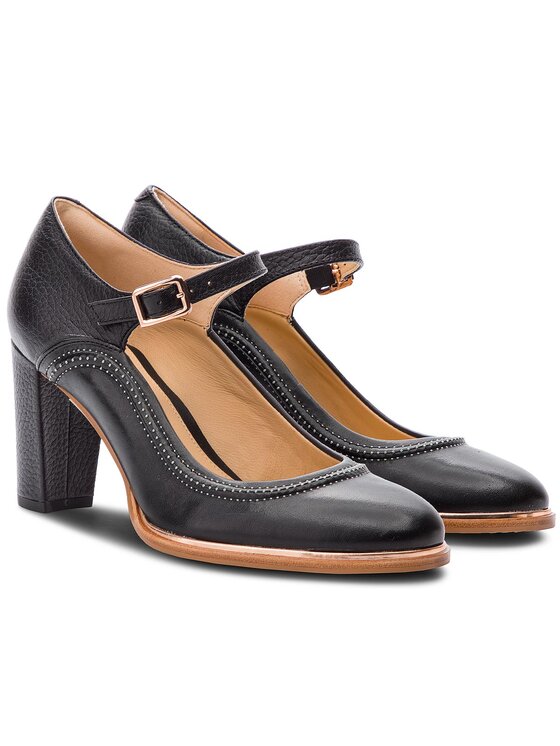 Clarks Обувки на ток Clarks Ellis Mae 261378004 Черен