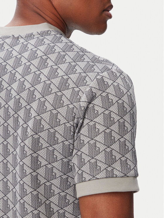 Lacoste Lacoste Camiseta TH1197 Gris Regular Fit