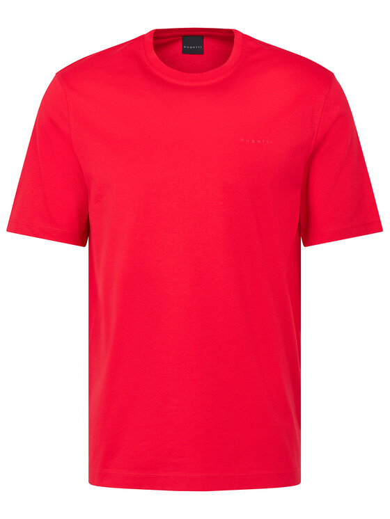 Bugatti Bugatti Camiseta 8350-75040C Rojo Regular Fit