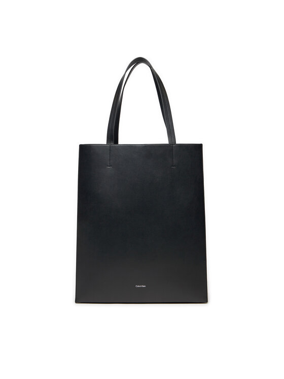 Calvin Klein Borsetta Calvin Klein Line Lthr Ns Tote 43 LV04F3000G Nero