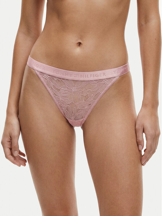 Tommy Hilfiger Tommy Hilfiger Tangas UW0UW06267 Rosa