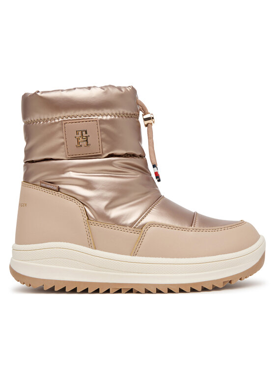 Tommy Hilfiger Śniegowce Tommy Hilfiger Loki T3AD-35206-1474 S Beżowy