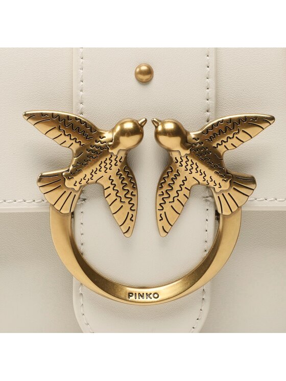 PINKO Geantă Pinko Love Icon Mini C . PE 23 PLTT 100058 A0F1 Écru