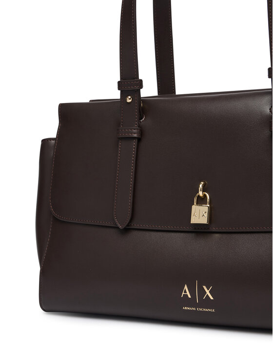Armani Exchange Kabelka Armani Exchange XW003020 AF28605 U6032 Tmavě hnědá