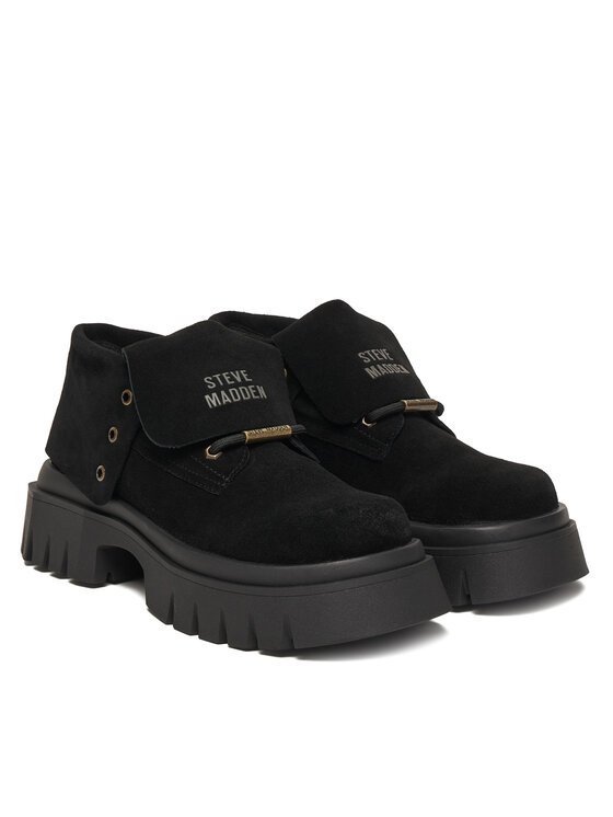 Steve Madden Черевики туристичні Steve Madden Parkview SM11004796 Чорний