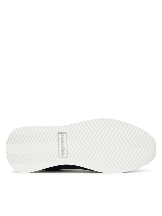 Calvin Klein Sneakers Calvin Klein Runner Lace Up - Lth HW0HW02396 Nero