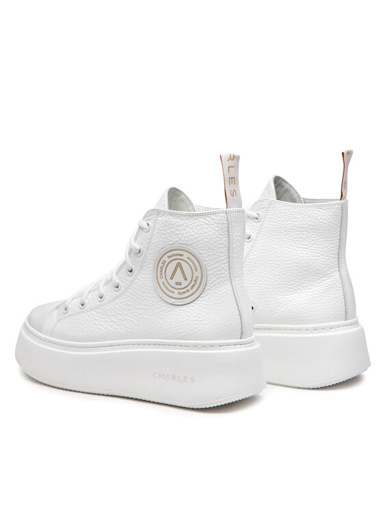 Charles Sneakers Charles Lara Sneaker Alb
