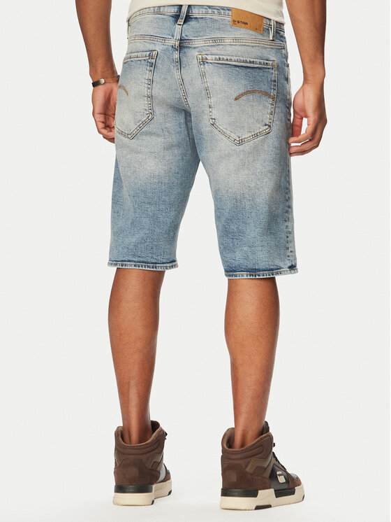 G-STAR G-Star Raw Τζιν σορτσάκια Mosa D24430-E205 Μπλε Regular Fit