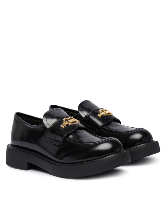 LOVE MOSCHINO Loafers LOVE MOSCHINO JA10404G0NJD0000 Μαύρο