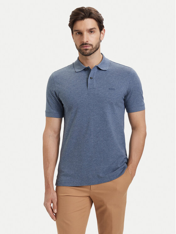 BOSS BOSS Polo Pallas 50553564 Azul Regular Fit