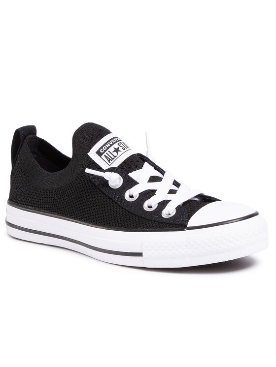 Converse Modne superge Converse Ctas Shoreline Knit Slip 565489C Črna